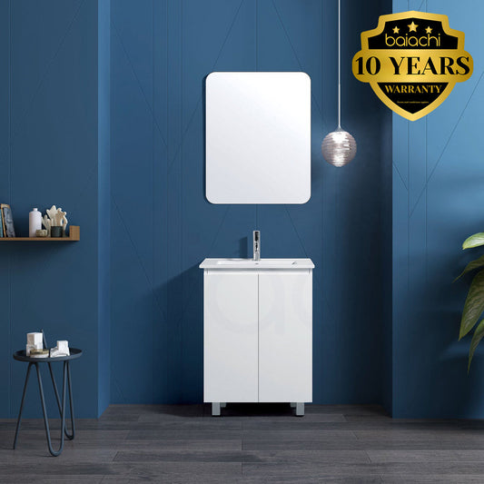 Lucena 600mm Slim PVC Water Proof Bathroom Vanity Cabinet