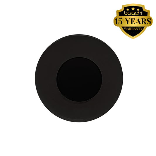 Brass Overflow Ring Matte Black