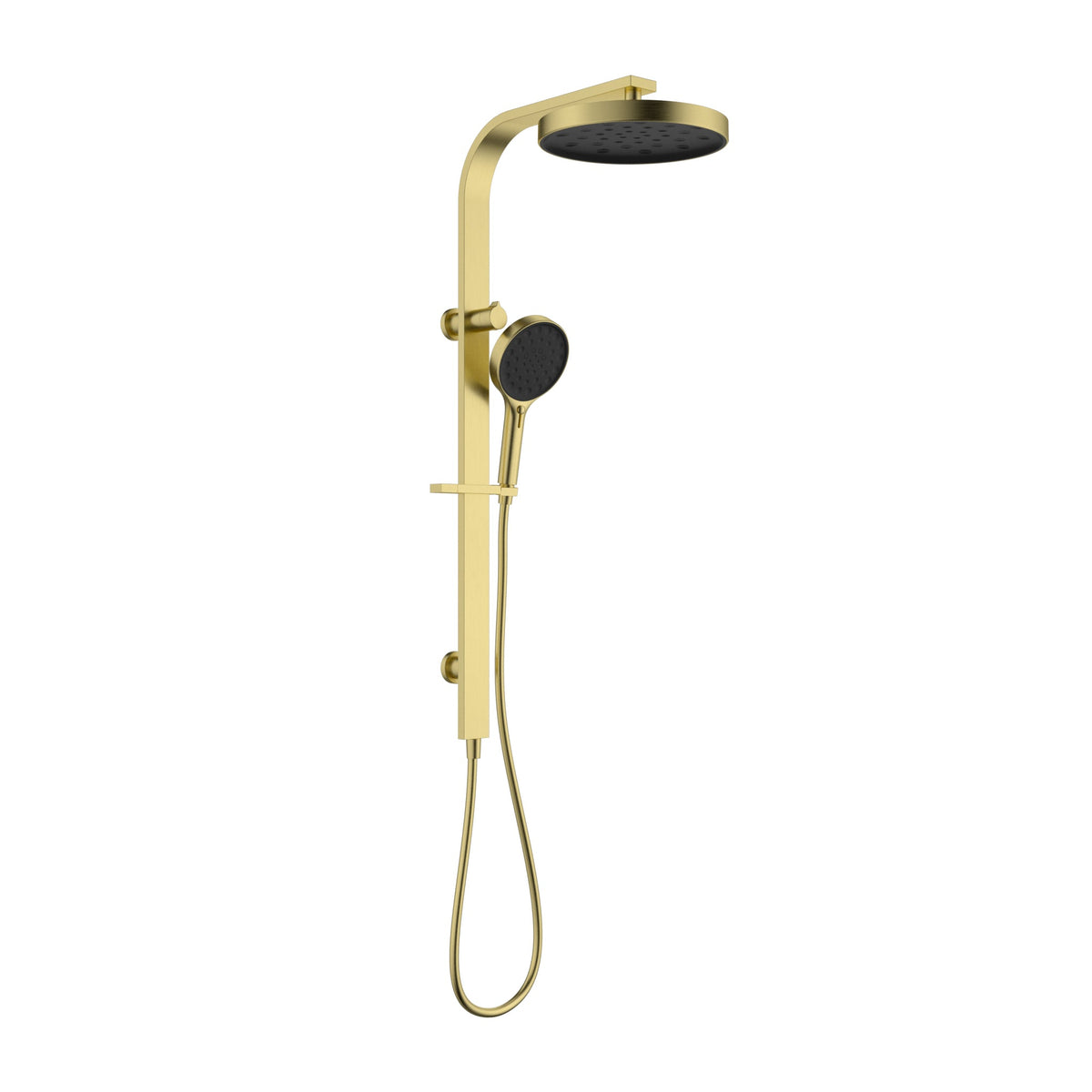 Sulu II Round Multi Function Shower Set Brushed Gold