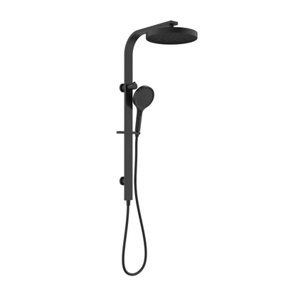 Sulu II Round Multi Function Shower Set Matte Black