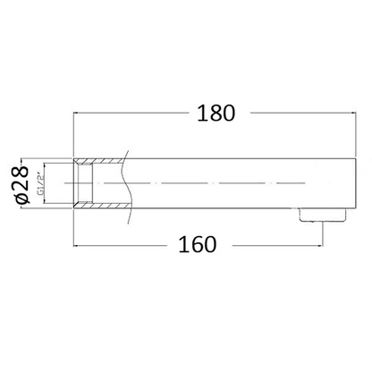 Yale Round Spout Chrome