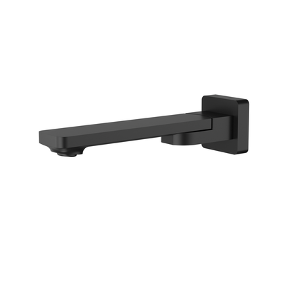 Ruki 220mm Swivel Bath Spout Matte Black