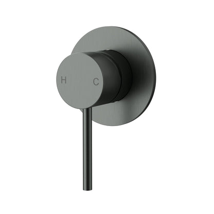 Otus Slimline SS Wall Mixer Gun Metal