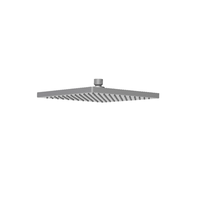 Rosa Square Shower Head 250mm Gun Metal