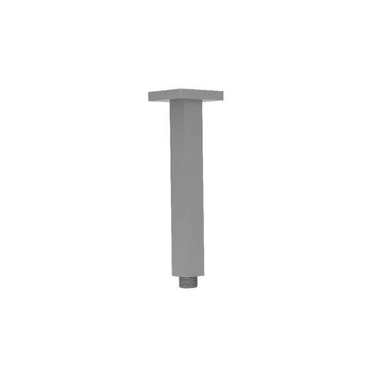 Square Ceiling Shower Arm 310mm Gun Metal