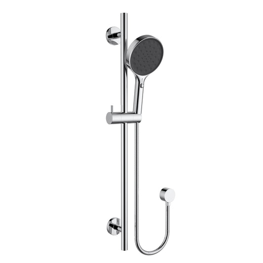 Sulu II Round Sliding Shower Set Chrome