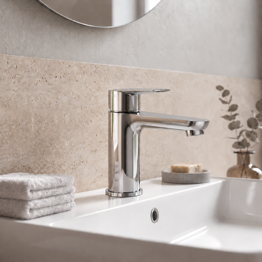 Baiachi Ruby Basin Mixer Chrome
