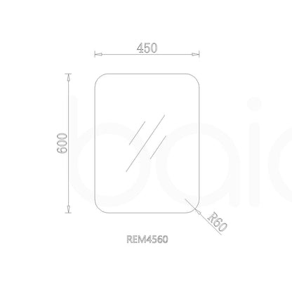 POLISH RADIUS EDGE MIRROR