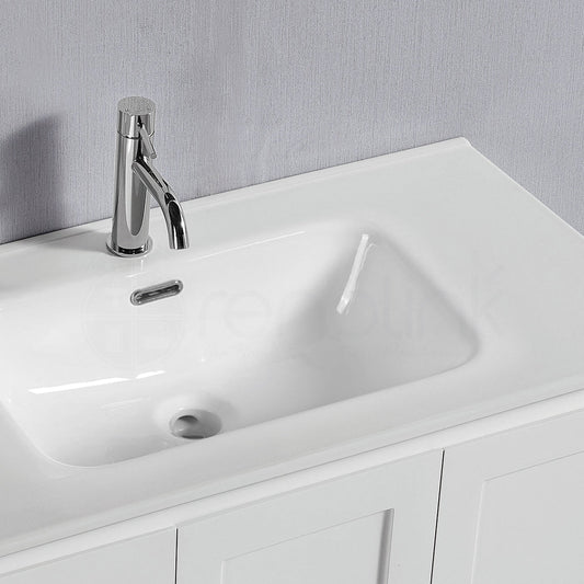 Shaker 1200mm Plywood Bathroom Vanity Ceramic Basin