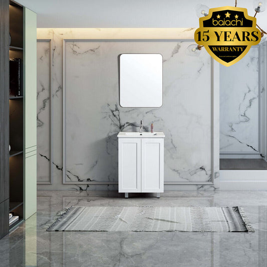 Shaker 600mm Plywood Bathroom Vanity Cabinet