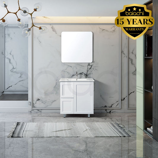 Shaker 750mm Plywood Bathroom Vanity Cabinet