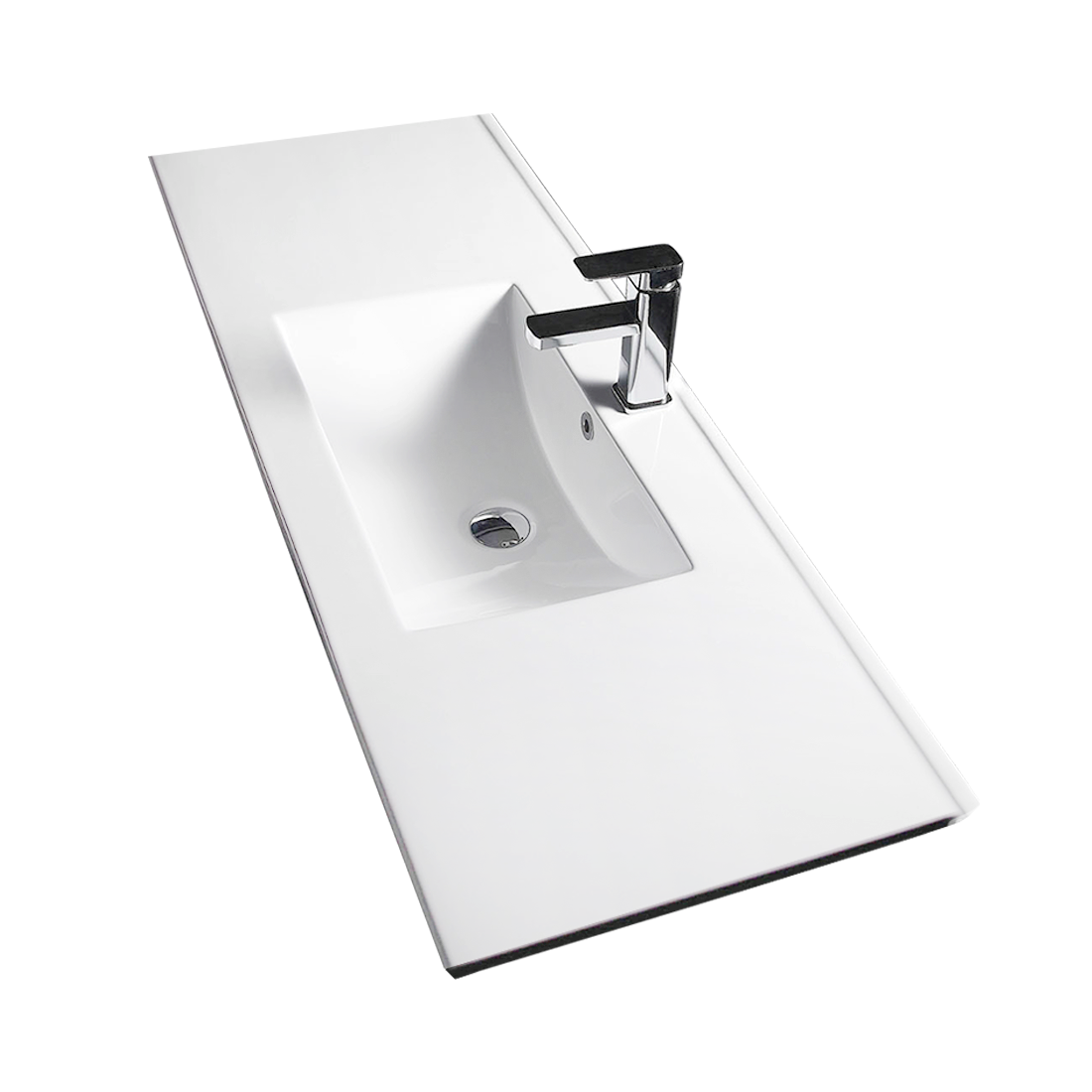 PACKAGE DEAL Windsor 1200mm Bathroom Vanity Wash Basin INCLUDING Mixer & Plugwaste