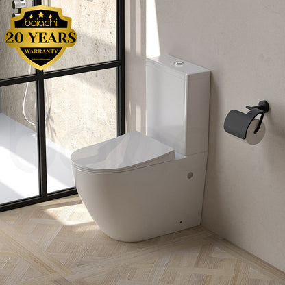 Baiachi Vortex Rimless Tornado Toilet Suite with BTW2 Pipe