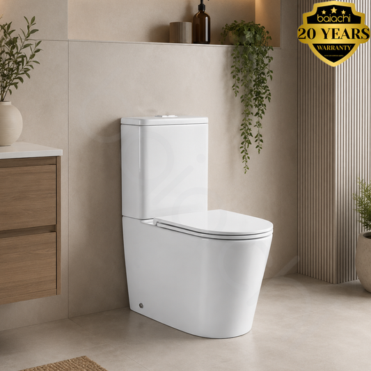 Baiachi Lora Tornado Rimless Quiet Flush Toilet Suite