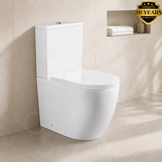 Baiachi Alpha Vortex Rimless Tornado Toilet Suite BTW2