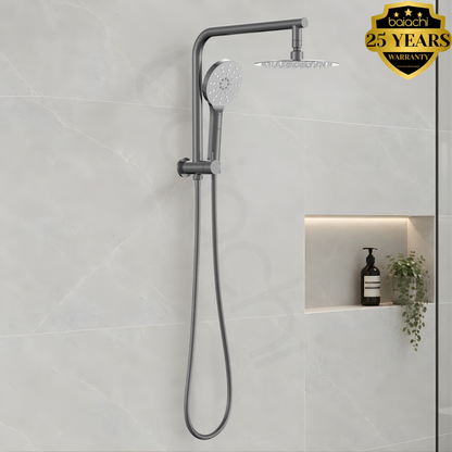 Moreton Round Multi Function Shower Gun Metal