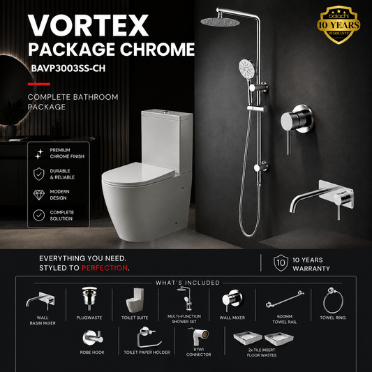 VORTEX PACKAGE CHROME 3003SS-CH