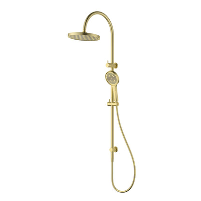 Linie Round Multi-Function Shower Set Brushed Gold 250mm