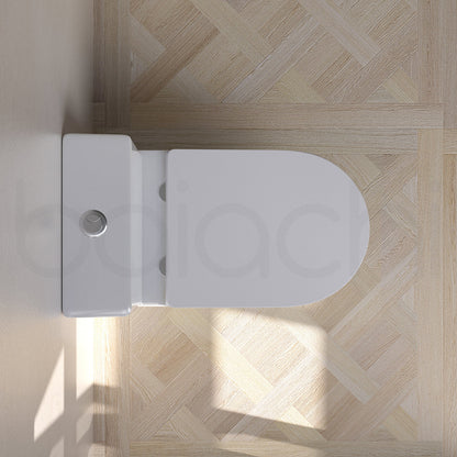 Baiachi Vortex Rimless Tornado Toilet Suite with BTW2 Pipe
