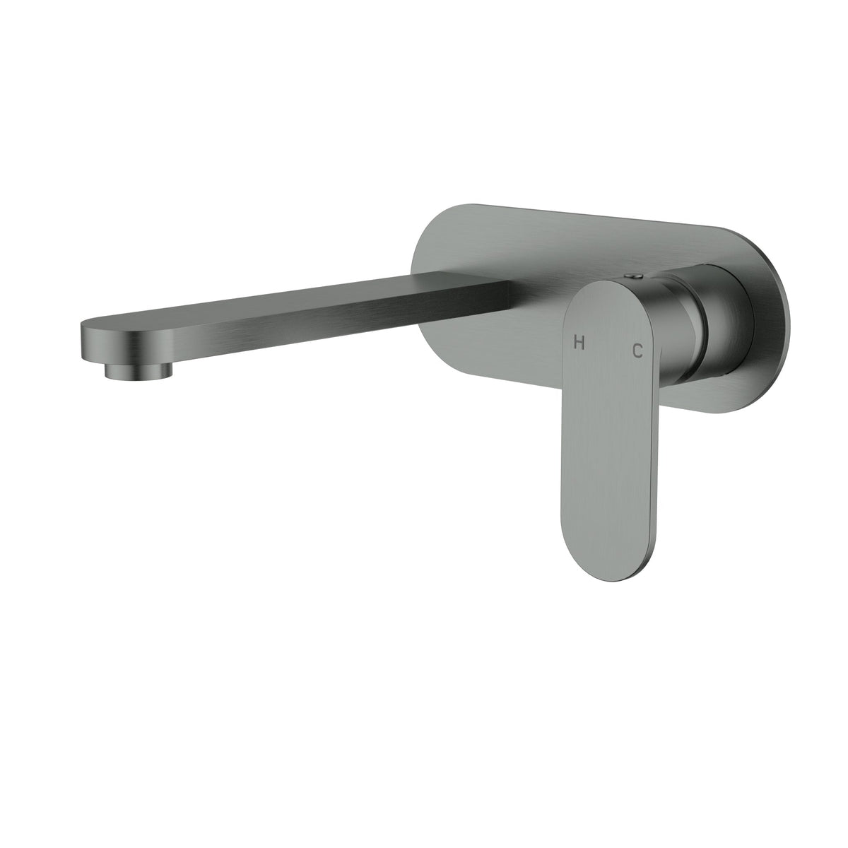 Sora SS Wall Basin Mixer Gun Metal