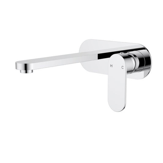 Sora SS Wall Basin Mixer Chrome