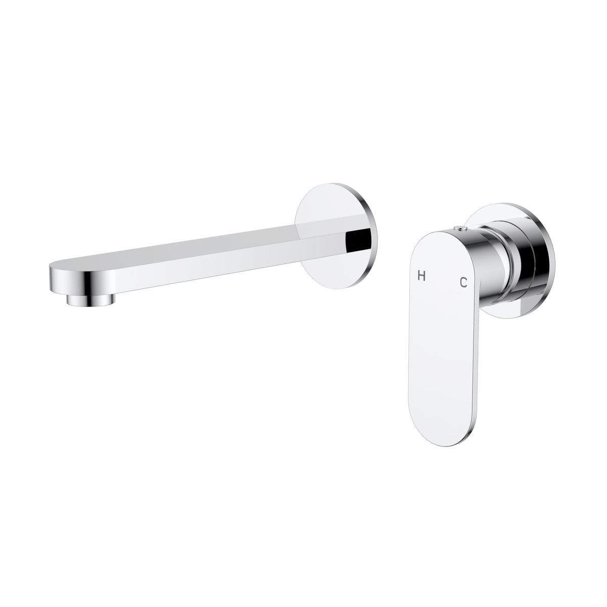 Sora SS Wall Basin Mixer Chrome