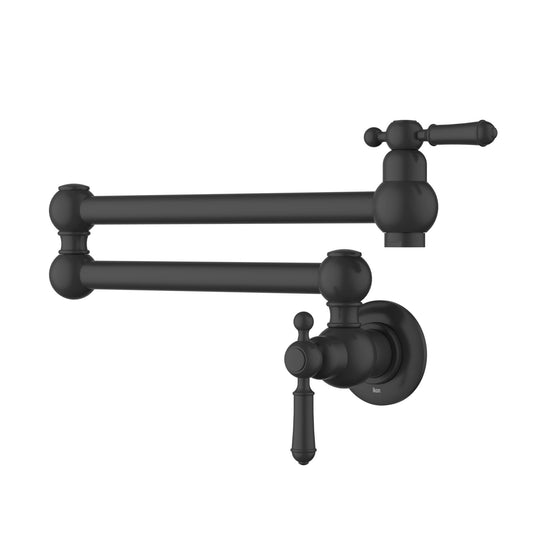 Clasico Pot Filler Matte Black