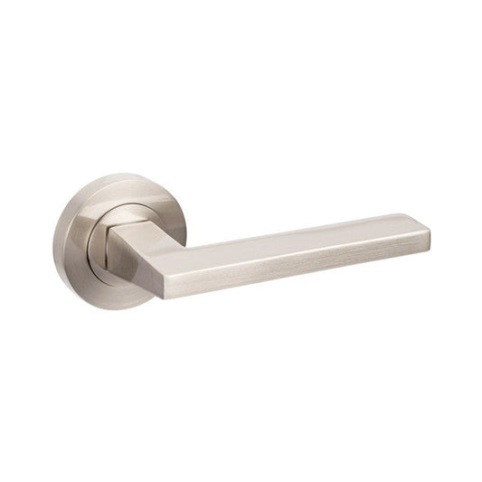 Zanda Vector Passage Set Brushed Nickel
